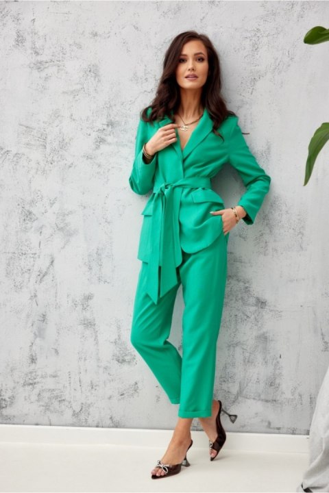 Marynarka Model ZIE 0005 Green - Roco Fashion Marynarka Model ZIE 0005 Green - Roco Fashion