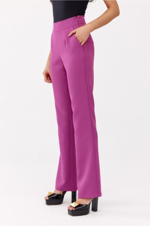 Spodnie Damskie Model BIS SPD0024 Violet - Roco Fashion Spodnie Damskie Model BIS SPD0024 Violet - Roco Fashion