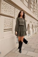 Sukienka Model Alex KHC SUK0305 Green - Roco Fashion