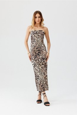 Sukienka Model Carla SUK0486 Z09 Brown - Roco Fashion