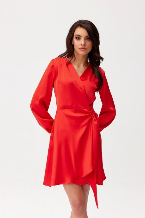 Sukienka Model Catlin CZE SUK0476 Red - Roco Fashion Sukienka Model Catlin CZE SUK0476 Red - Roco Fashion