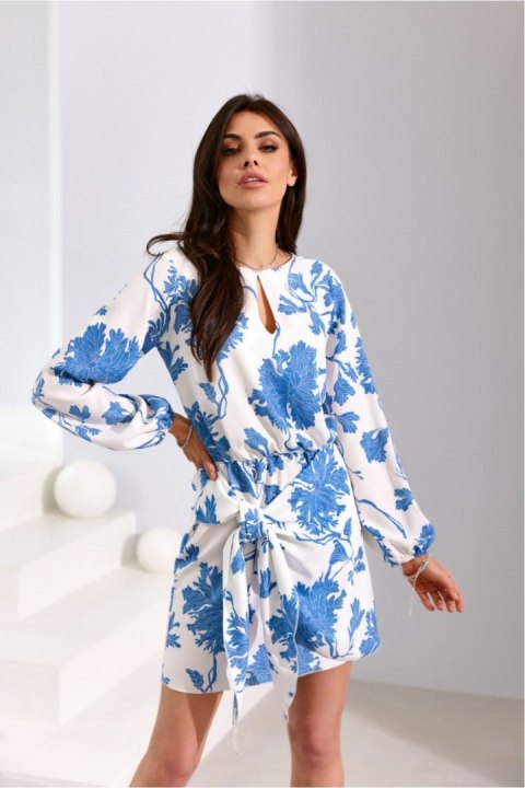 Sukienka Model Eliana SUK0357 E71 Blue - Roco Fashion Sukienka Model Eliana SUK0357 E71 Blue - Roco Fashion