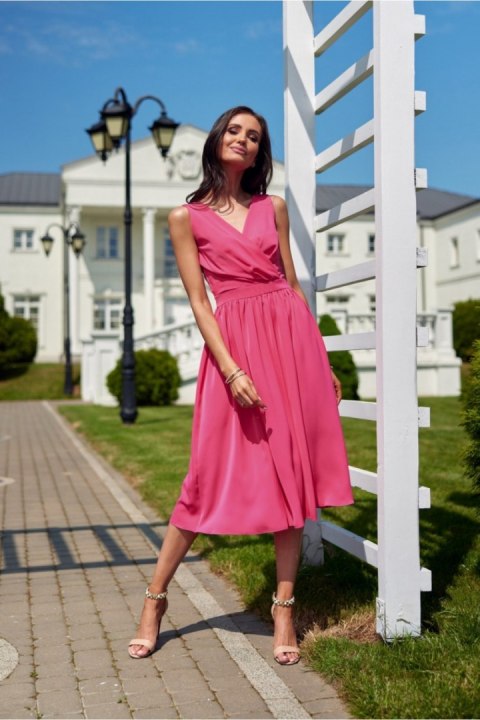 Sukienka Model Lily AMA SUK0399 Amarant - Roco Fashion Sukienka Model Lily AMA SUK0399 Amarant - Roco Fashion