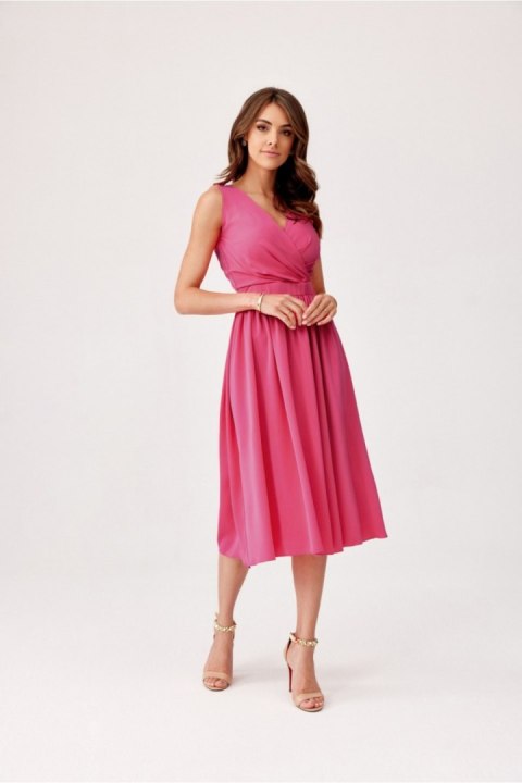 Sukienka Model Lily AMA SUK0399 Amarant - Roco Fashion Sukienka Model Lily AMA SUK0399 Amarant - Roco Fashion
