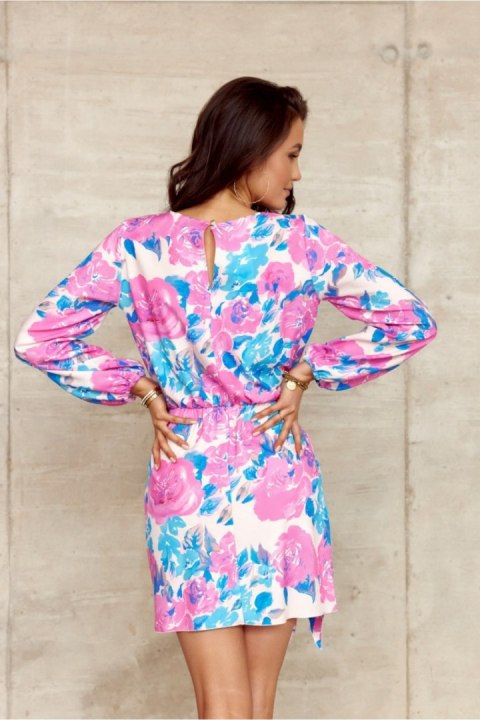 Sukienka Model SUK0357 E33 Multicolor - Roco Fashion Sukienka Model SUK0357 E33 Multicolor - Roco Fashion