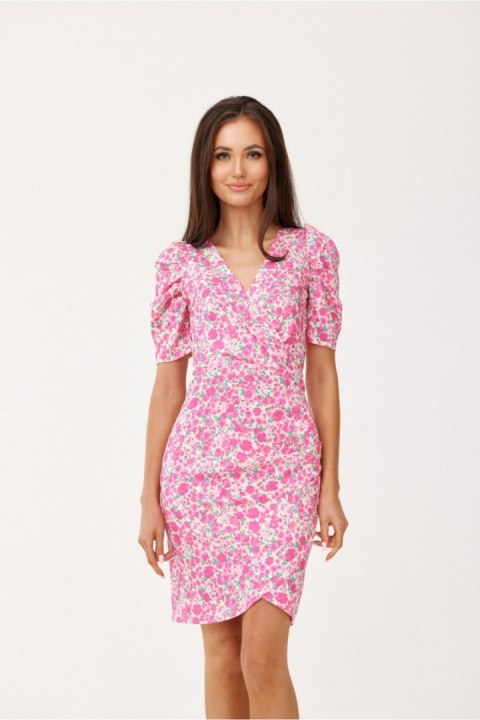 Sukienka Model SUK0367 E46 Multicolor - Roco Fashion Sukienka Model SUK0367 E46 Multicolor - Roco Fashion