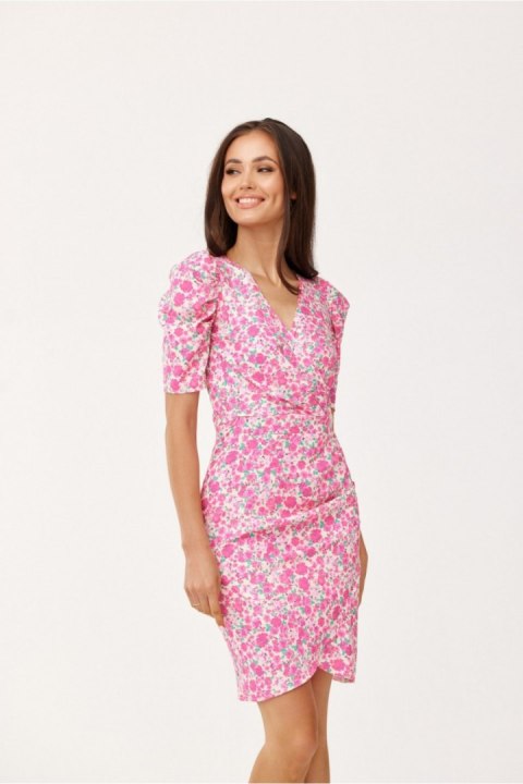 Sukienka Model SUK0367 E46 Multicolor - Roco Fashion Sukienka Model SUK0367 E46 Multicolor - Roco Fashion