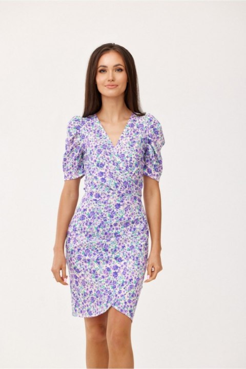 Sukienka Model SUK0367 E47 Multicolor - Roco Fashion Sukienka Model SUK0367 E47 Multicolor - Roco Fashion