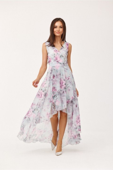 Sukienka Model SUK0401 34D Multicolor - Roco Fashion Sukienka Model SUK0401 34D Multicolor - Roco Fashion
