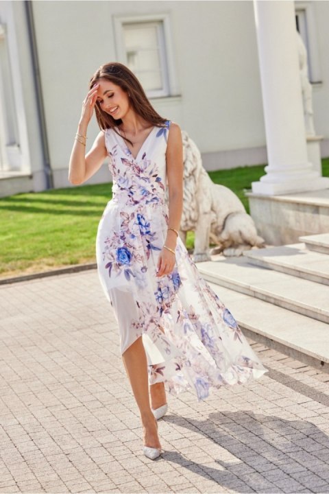 Sukienka Model SUK0401 U74 Multicolor - Roco Fashion Sukienka Model SUK0401 U74 Multicolor - Roco Fashion