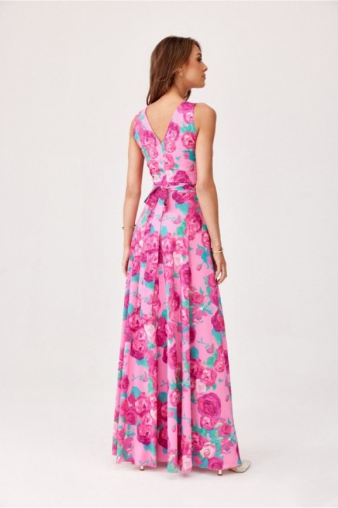Sukienka Model SUK0402 L92 Multicolor - Roco Fashion Sukienka Model SUK0402 L92 Multicolor - Roco Fashion