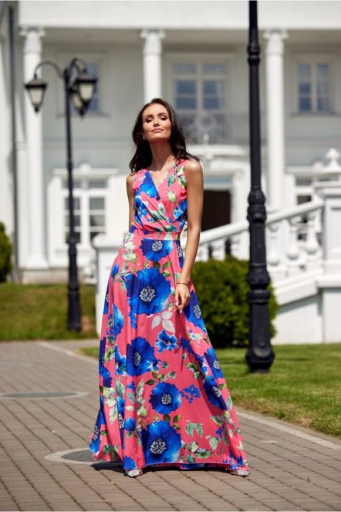Sukienka Model SUK0402 L93 Multicolor - Roco Fashion Sukienka Model SUK0402 L93 Multicolor - Roco Fashion