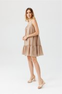 Sukienka Model Seville BEZ SUK0485 Beige - Roco Fashion