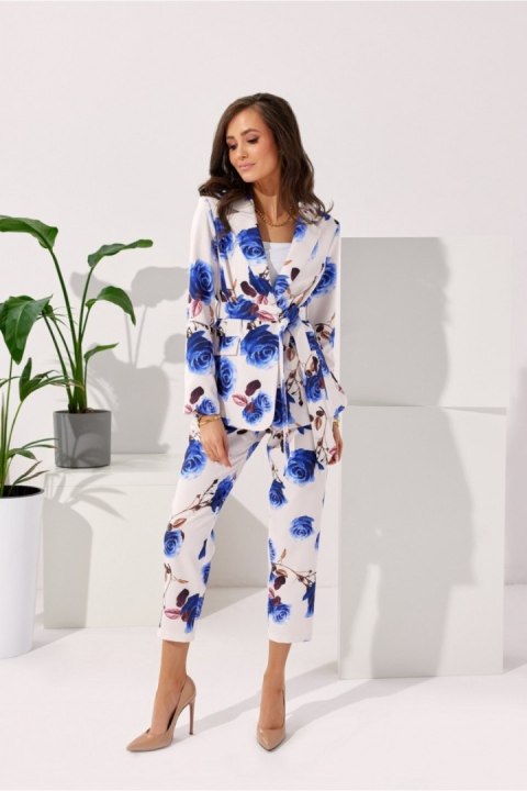 Żakiet Model 0006 B12 Multicolor - Roco Fashion Żakiet Model 0006 B12 Multicolor - Roco Fashion