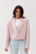 Marynarka Model Juliet ROZ ZAK0017 Pink - Roco Fashion