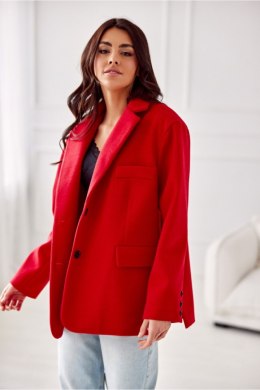 Marynarka Model Meghan CZE ZAK0007 Red - Roco Fashion