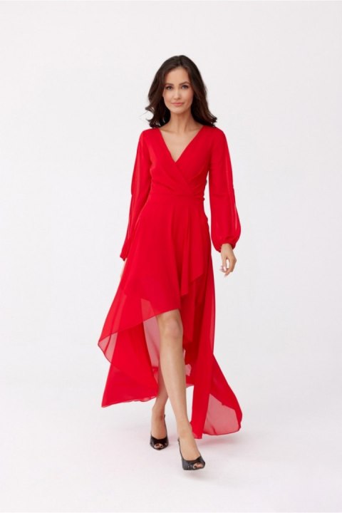 Sukienka Model CZE SUK0371 Red - Roco Fashion Sukienka Model CZE SUK0371 Red - Roco Fashion