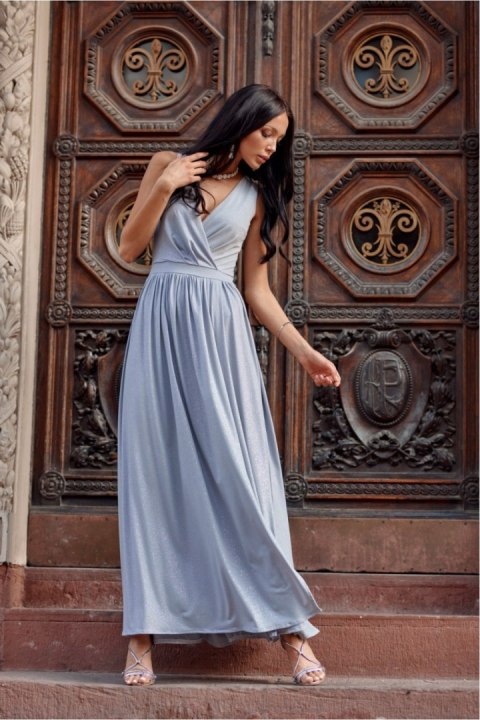 Sukienka Model Cheryl SZA SUK0407 Grey - Roco Fashion Sukienka Model Cheryl SZA SUK0407 Grey - Roco Fashion