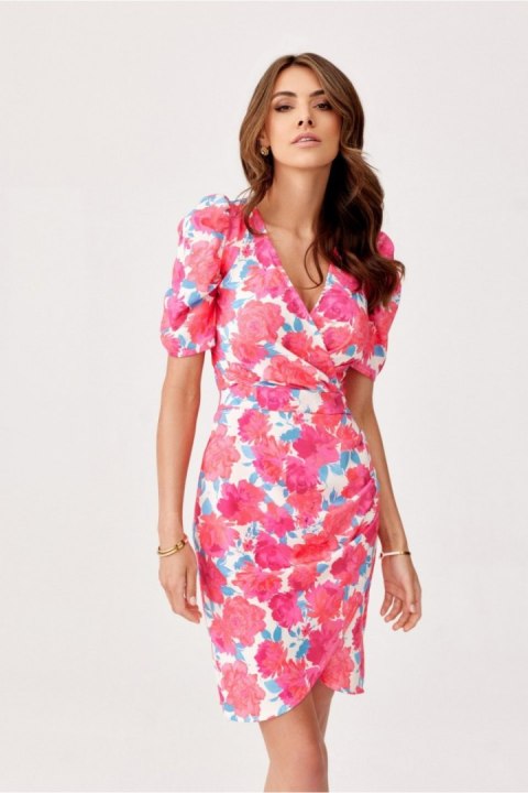 Sukienka Model SUK0367 E31 Multicolor - Roco Fashion Sukienka Model SUK0367 E31 Multicolor - Roco Fashion