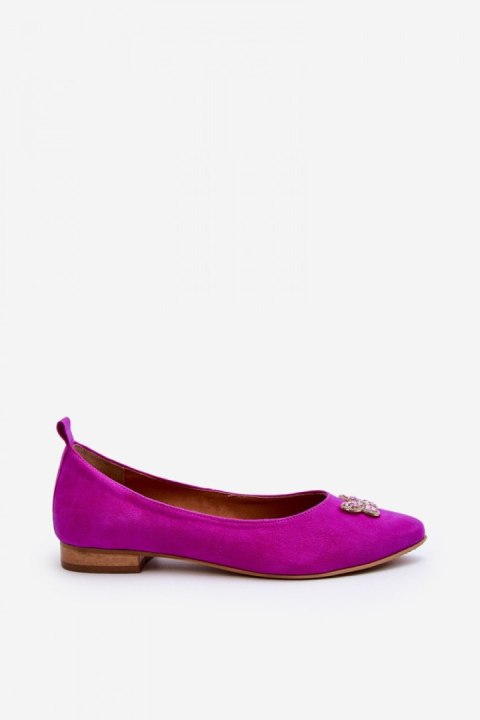Baleriny Model Zazoo 2887/067 Fuksja - Step in style Baleriny Model Zazoo 2887/067 Fuksja - Step in style