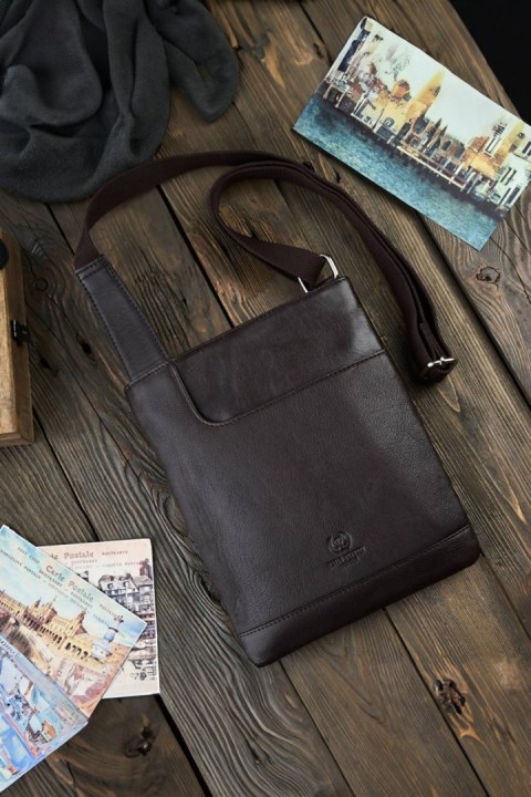 Torebka Model T-60-BR Brown - Galanter Torebka Model T-60-BR Brown - Galanter