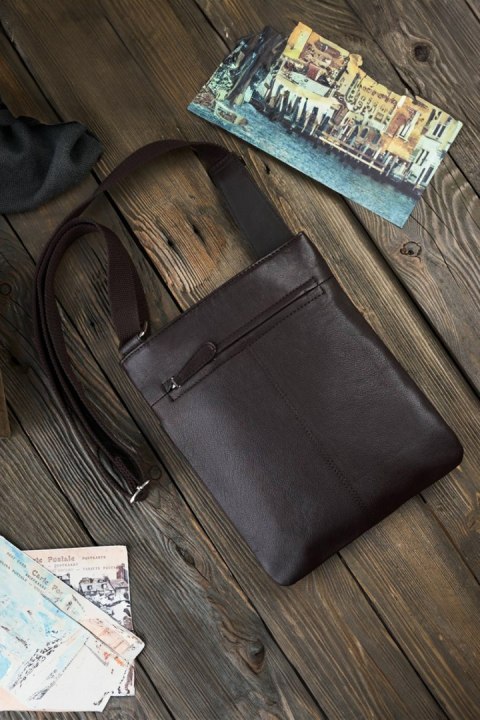 Torebka Model T-60-BR Brown - Galanter Torebka Model T-60-BR Brown - Galanter