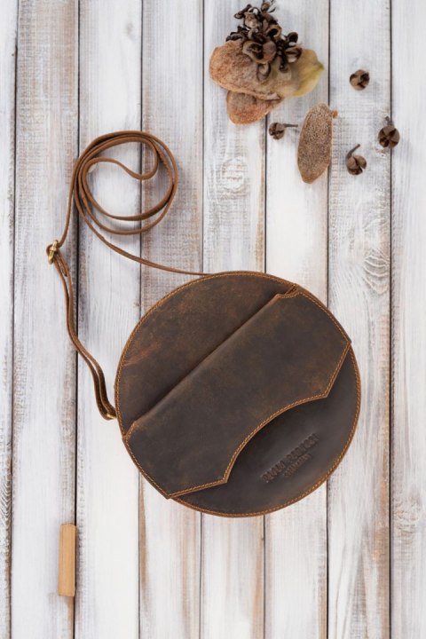 Torebka Model T-92-HBR Brown - Galanter Torebka Model T-92-HBR Brown - Galanter