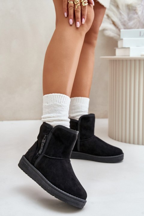 Śniegowce Model Big Star OO274A163 Black - Step in style Śniegowce Model Big Star OO274A163 Black - Step in style