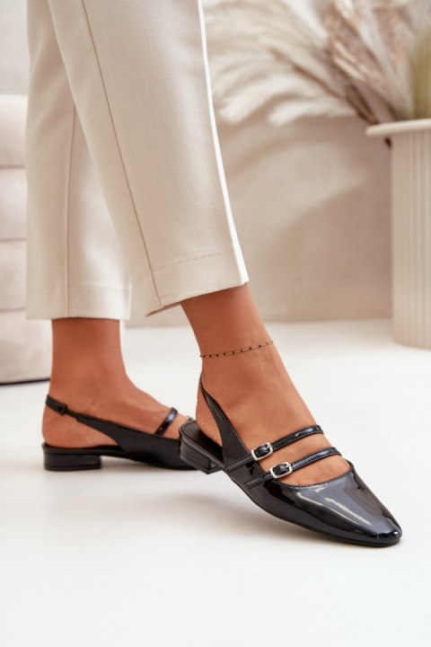 Baleriny Model Bialettia YK-05 Black - Step in style Baleriny Model Bialettia YK-05 Black - Step in style