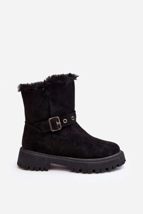Botki Model Morcos 34632 Black - Step in style Botki Model Morcos 34632 Black - Step in style