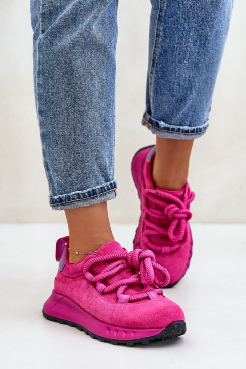 Buty Sportowe Model Artiker 54C1461 Fuksja - Step in style Buty Sportowe Model Artiker 54C1461 Fuksja - Step in style