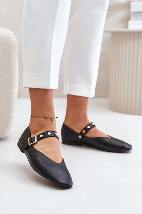 Baleriny Model Alcionora 6690 Black - Step in style Baleriny Model Alcionora 6690 Black - Step in style