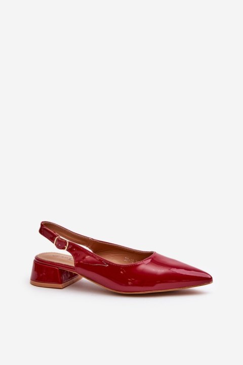 Baleriny Model Anarinne BF-18 Bordo - Step in style Baleriny Model Anarinne BF-18 Bordo - Step in style