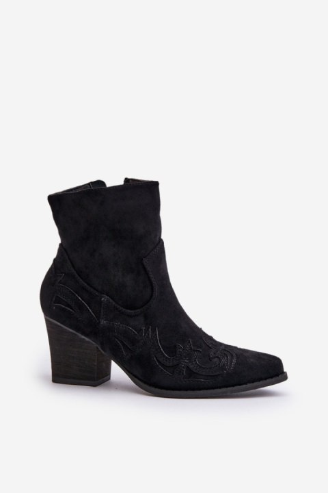 Botki Model Arabelline C-181 Black - Step in style Botki Model Arabelline C-181 Black - Step in style