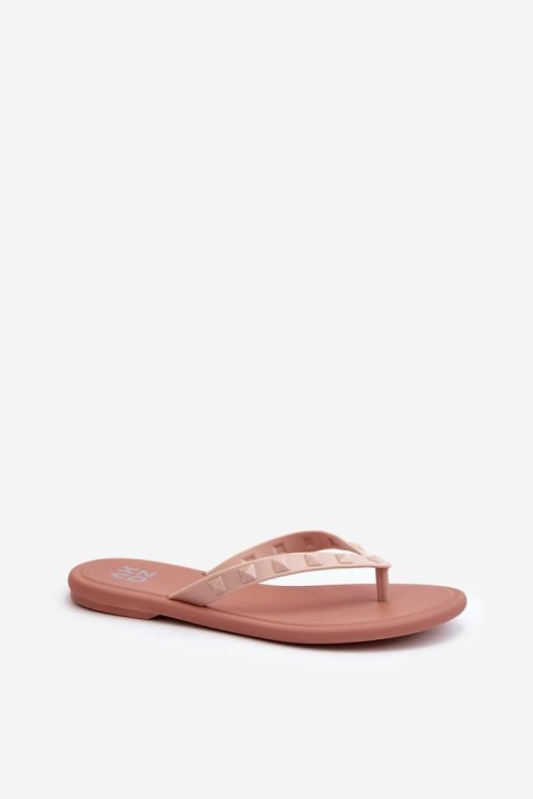 Sandał Japonki Model Zaxy JJ285298 Pink - Step in style Sandał Japonki Model Zaxy JJ285298 Pink - Step in style