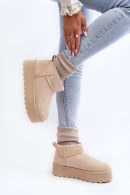 Śniegowce Model Corcoran 2818/BY1201 Light Beige - Step in style