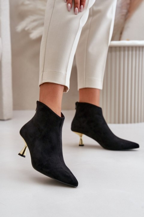 Botki Model Terlena GP13 Black - Step in style Botki Model Terlena GP13 Black - Step in style