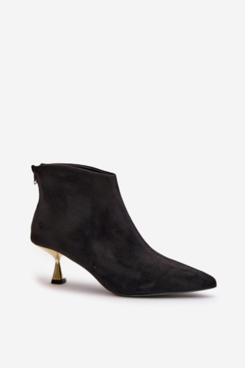 Botki Model Terlena GP13 Black - Step in style Botki Model Terlena GP13 Black - Step in style