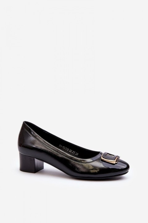 Czółenka Model Enollia 58248 Black - Step in style Czółenka Model Enollia 58248 Black - Step in style