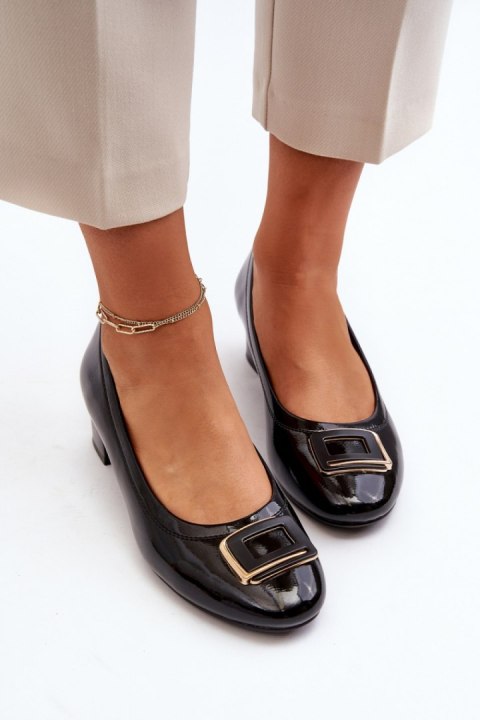 Czółenka Model Enollia 58248 Black - Step in style Czółenka Model Enollia 58248 Black - Step in style