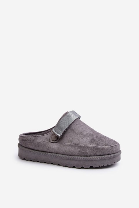 Kapcie Model Azida YY-12 Grey - Step in style Kapcie Model Azida YY-12 Grey - Step in style