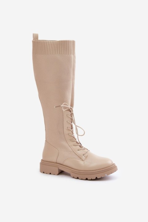 Kozaki Model Iranel 68129 Beige - Step in style Kozaki Model Iranel 68129 Beige - Step in style