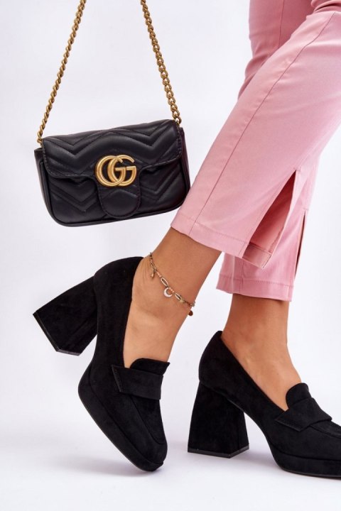 Czółenka Model Adriel 23-20186 Black - Step in style Czółenka Model Adriel 23-20186 Black - Step in style
