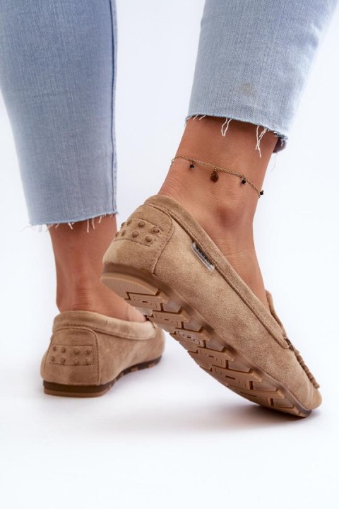 Mokasyny Model Amrutia DF937 Brown - Step in style Mokasyny Model Amrutia DF937 Brown - Step in style
