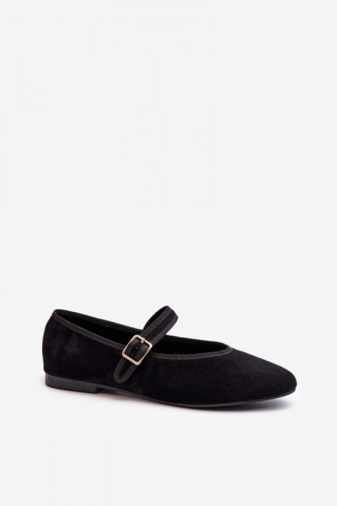 Baleriny Model Anlofi T612P Black - Step in style Baleriny Model Anlofi T612P Black - Step in style
