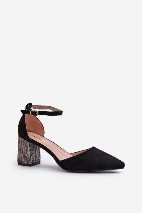 Czółenka Model Anlitela 8338-252 Black - Step in style Czółenka Model Anlitela 8338-252 Black - Step in style