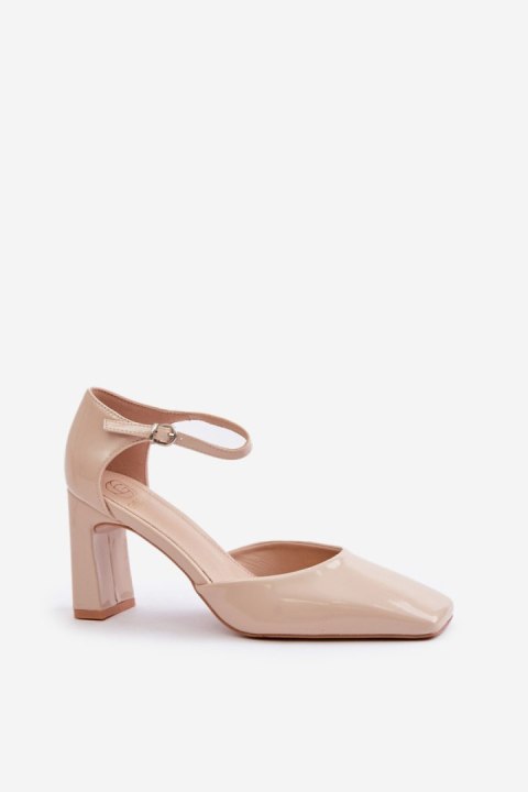 Czółenka Model Emindria CH881 Beige - Step in style Czółenka Model Emindria CH881 Beige - Step in style