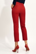 Spodnie Czerwone spodnie chino SD70 Red - Nife