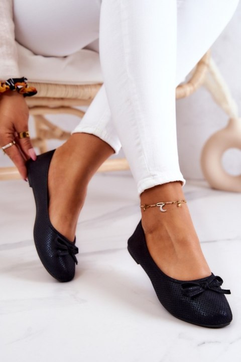 Baleriny Model Fimme 9BL02-1136 Black - Step in style Baleriny Model Fimme 9BL02-1136 Black - Step in style