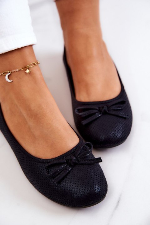 Baleriny Model Fimme 9BL02-1136 Black - Step in style Baleriny Model Fimme 9BL02-1136 Black - Step in style